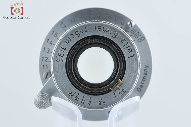 Leica Elmar 50mm f/3.5 Collapsible L39 LTM Leica Thread Mount Lens