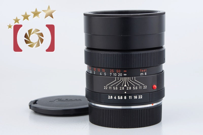 Rare!! Leica ELMARIT-R 90mm f/2.8 3-CAM Red Feet 2023.12 Overhauled!!