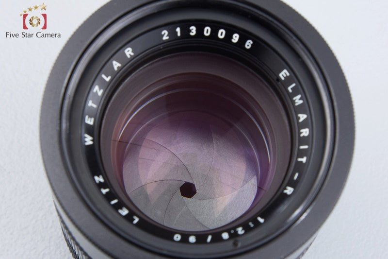 Rare!! Leica ELMARIT-R 90mm f/2.8 3-CAM Red Feet 2023.12 Overhauled!!