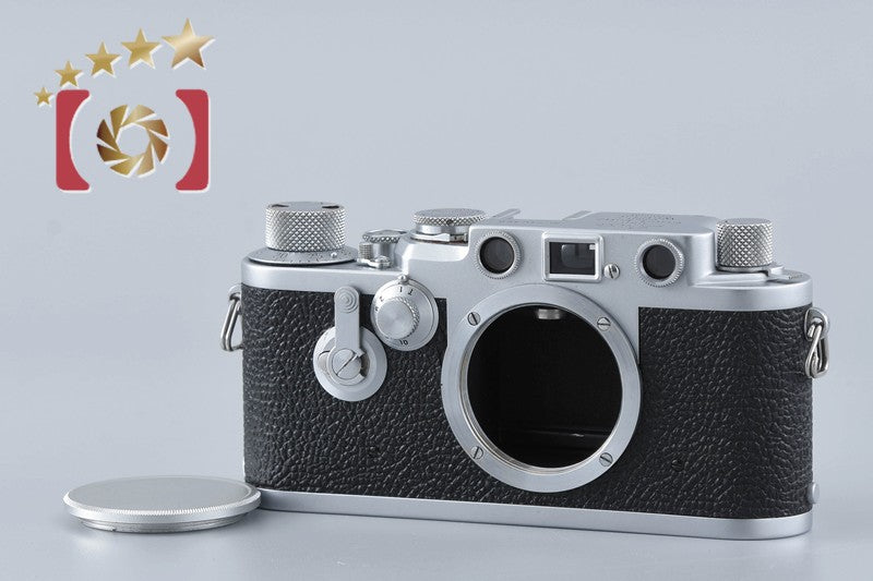 Leica IIIf Black Dial Self Timer 35mm Rangefinder Film Camera Body
