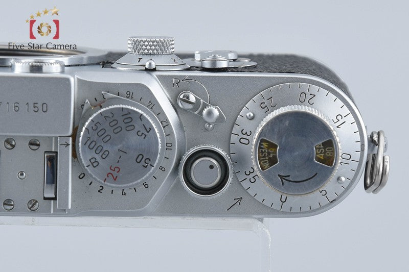 Leica IIIf Black Dial Self Timer 35mm Rangefinder Film Camera Body