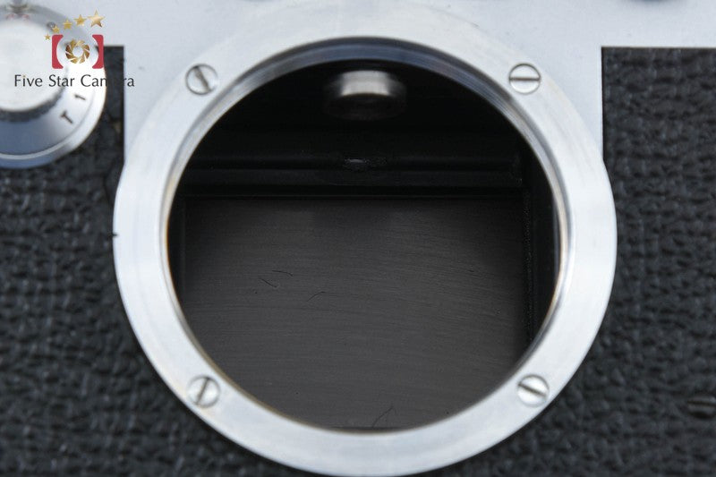 Leica IIIf Black Dial Self Timer 35mm Rangefinder Film Camera Body