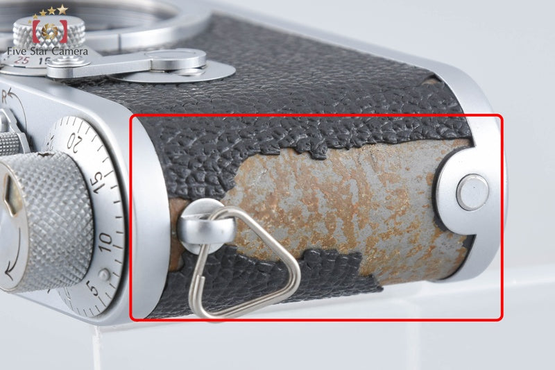 Leica IIIf Red Dial Self Timer 35mm Rangefinder Film Camera Body