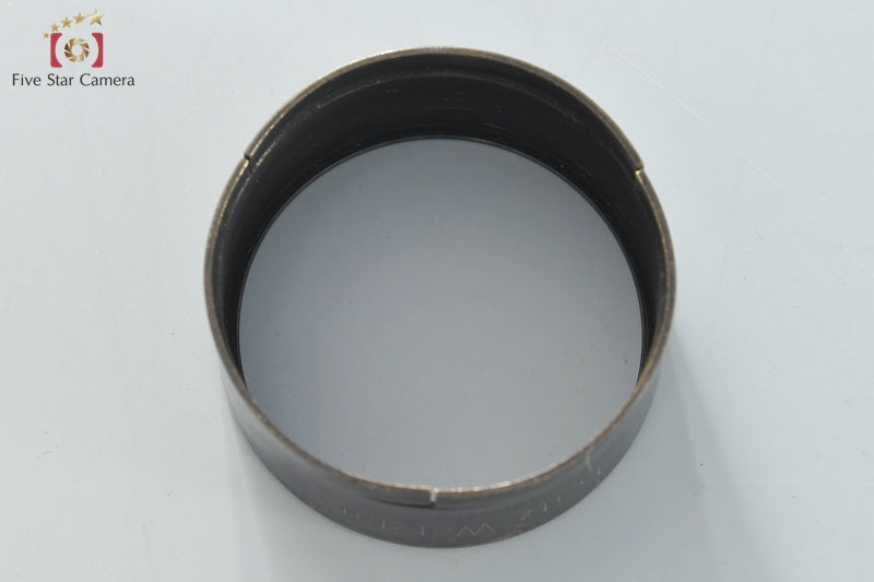 Very Rare!! Leica Lens Hood for Type A Germany engraved