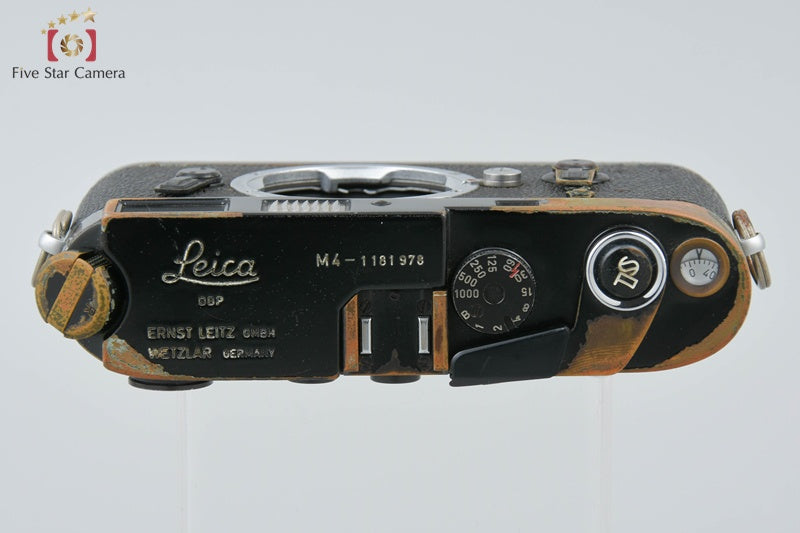 Leica M4 Black Paint Seriai# 1181xxxx 1967 Years Model Rangefinder Film Camera