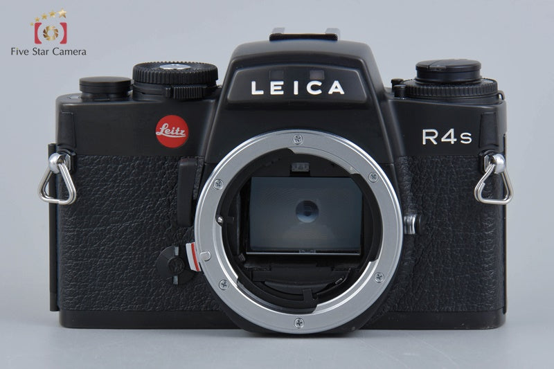 Very Good!! Leica R4s Black 35mm SLR Film Camera Body