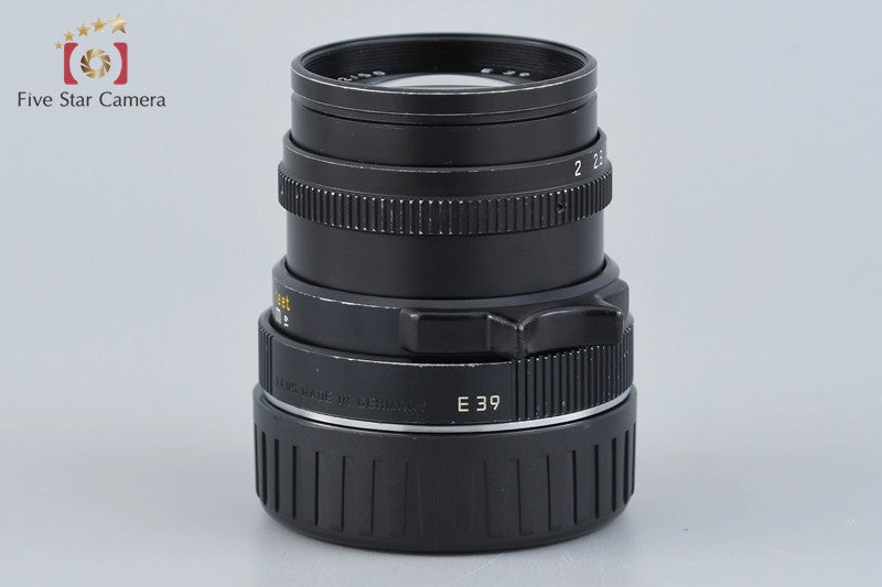 Leica SUMMICRON-M 50mm f/2 3rd Black E39