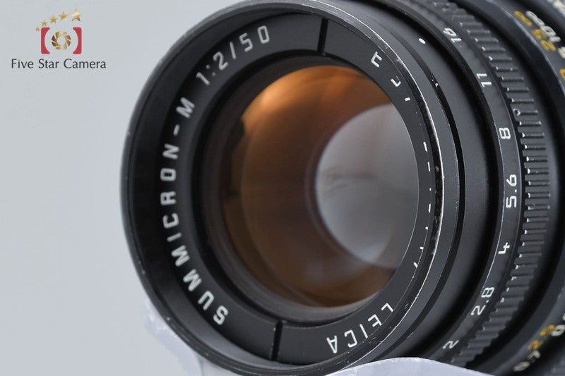 Leica SUMMICRON-M 50mm f/2 3rd Black E39