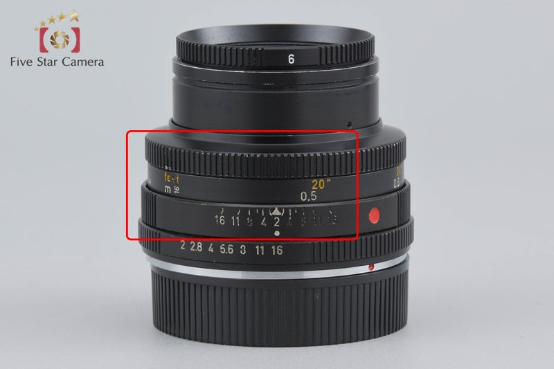 Leica SUMMICRON-R 50mm f/2 3-CAM