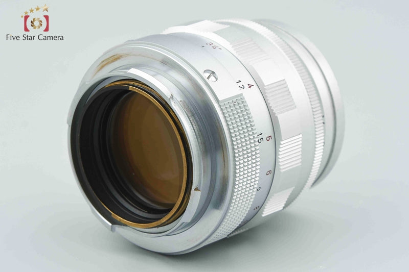 Leica SUMMILUX 50mm f/1.4 1st Type 1 1959 Serial : 166xxxx Leica M Mount w/ Hood