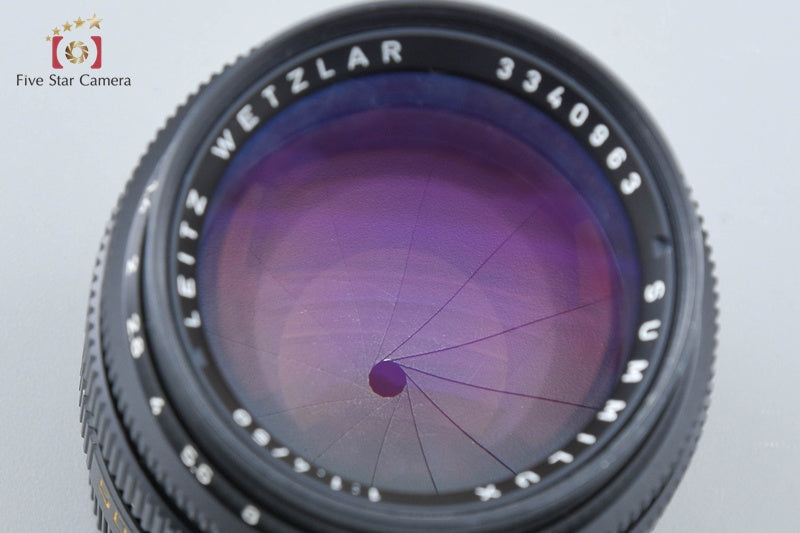 Leica SUMMILUX 50mm f/1.4 2nd Leica M Mount