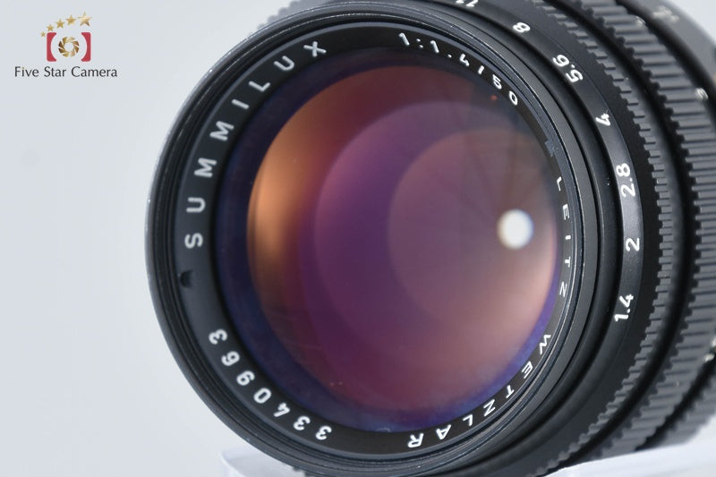 Leica SUMMILUX 50mm f/1.4 2nd Leica M Mount