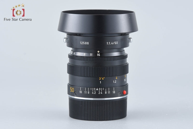 Leica SUMMILUX 50mm f/1.4 2nd Leica M Mount