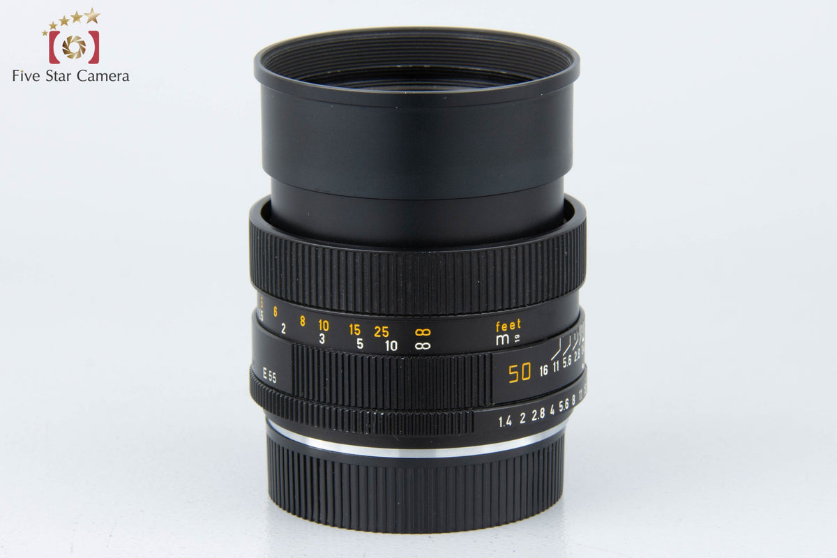 Excellent! Leica SUMMILUX-R 50mm f/1.4 E55 R-Cam 2023.12 Overhauled!! from Japan