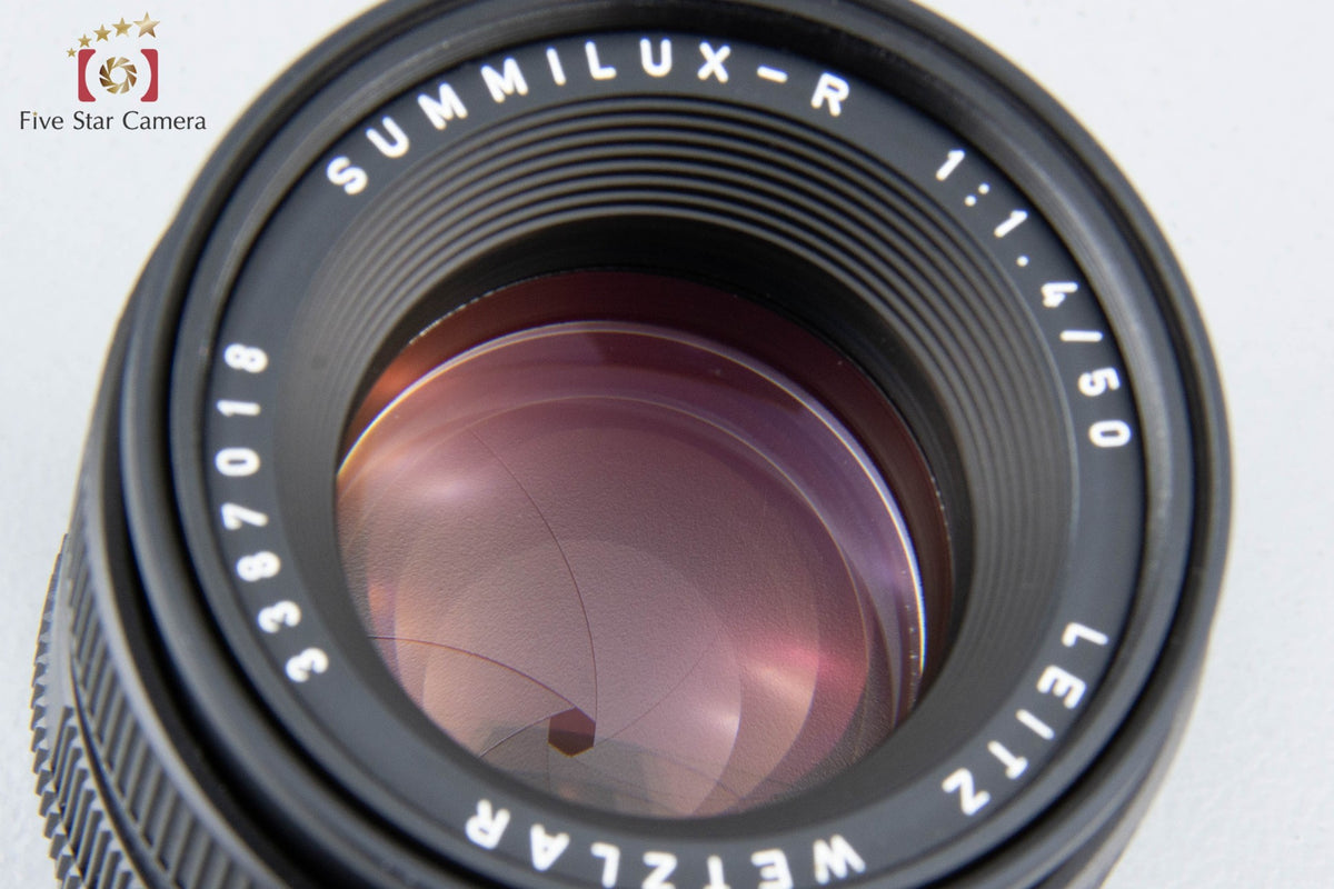 Excellent! Leica SUMMILUX-R 50mm f/1.4 E55 R-Cam 2023.12 Overhauled!! from Japan