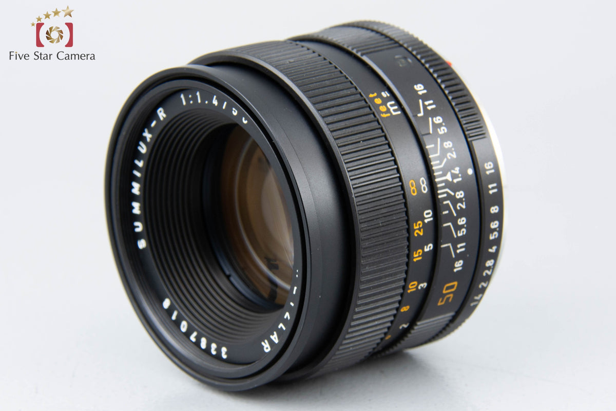 Excellent! Leica SUMMILUX-R 50mm f/1.4 E55 R-Cam 2023.12 Overhauled!! from Japan
