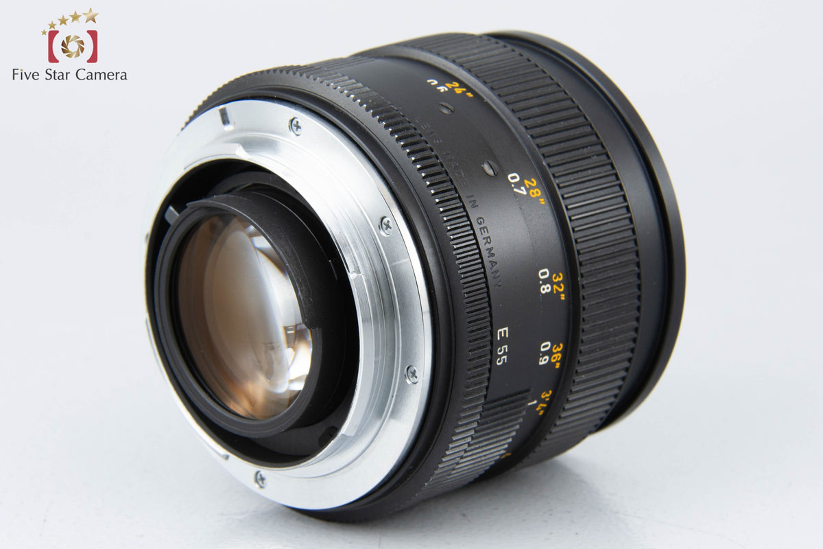 Excellent! Leica SUMMILUX-R 50mm f/1.4 E55 R-Cam 2023.12 Overhauled!! from Japan