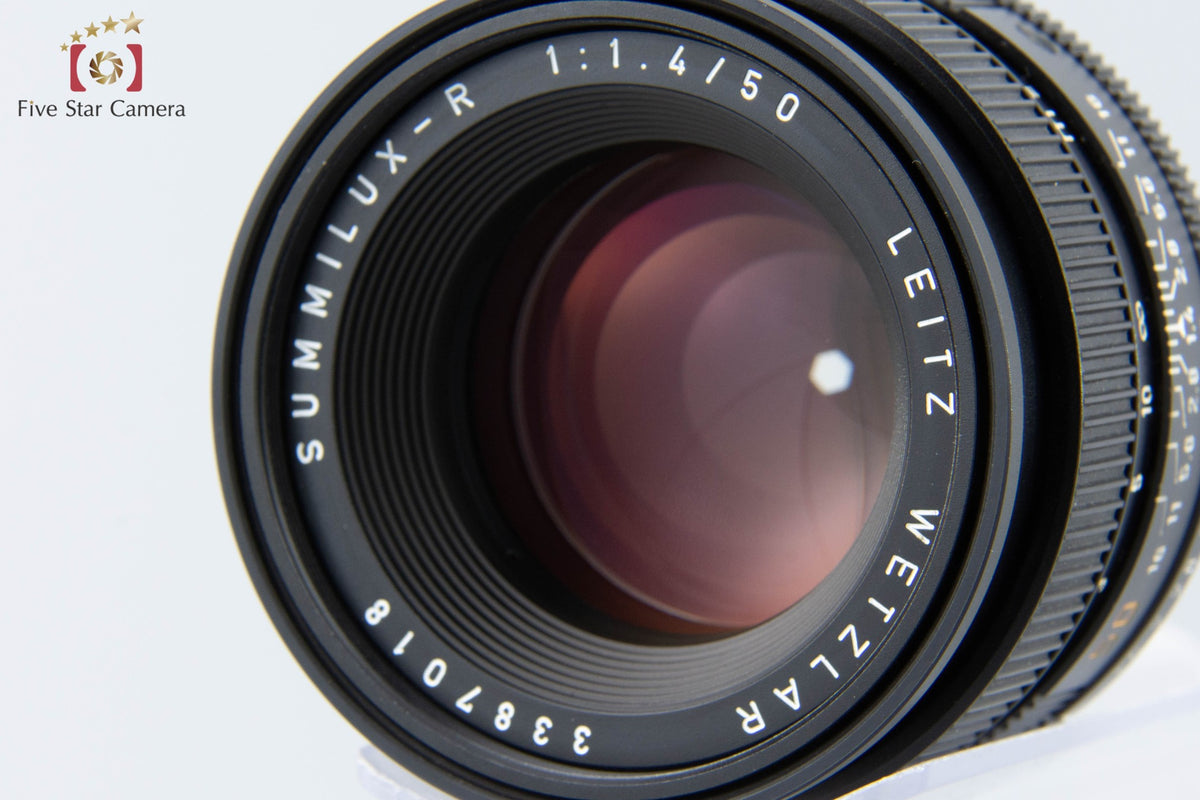 Excellent! Leica SUMMILUX-R 50mm f/1.4 E55 R-Cam 2023.12 Overhauled!! from Japan