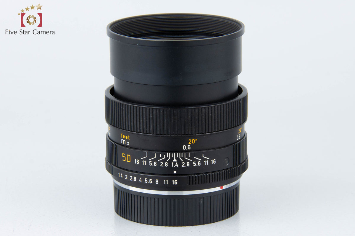 Excellent! Leica SUMMILUX-R 50mm f/1.4 E55 R-Cam 2023.12 Overhauled!! from Japan