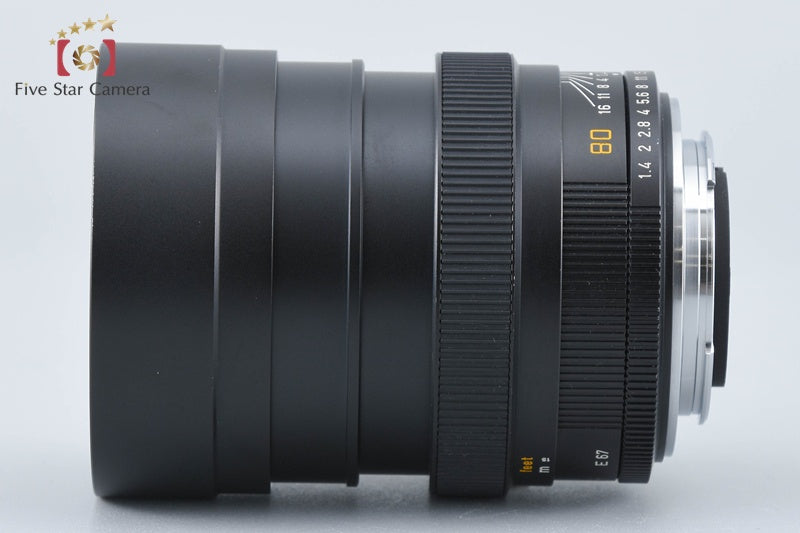 Leica SUMMILUX-R 80mm f/1.4 3-Cam