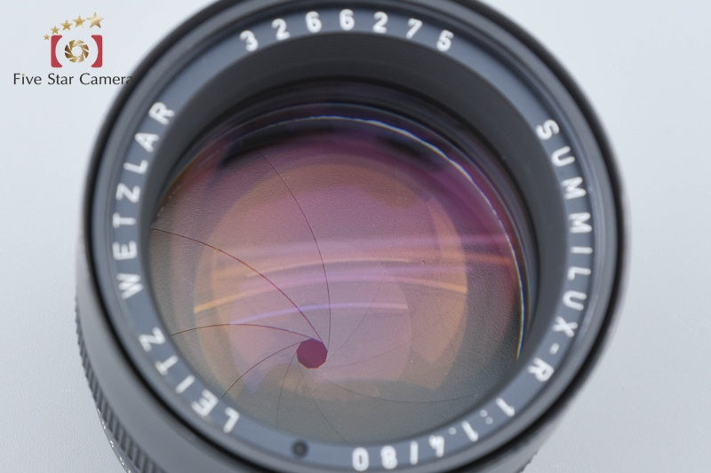 Leica SUMMILUX-R 80mm f/1.4 3-Cam