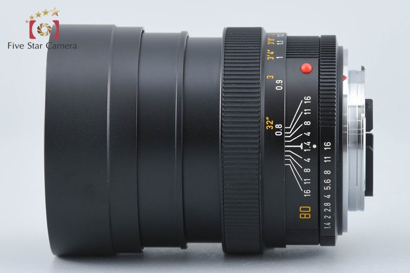 Leica SUMMILUX-R 80mm f/1.4 3-Cam