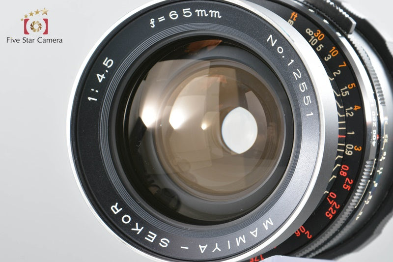 Mamiya SEKOR 65mm f/4.5