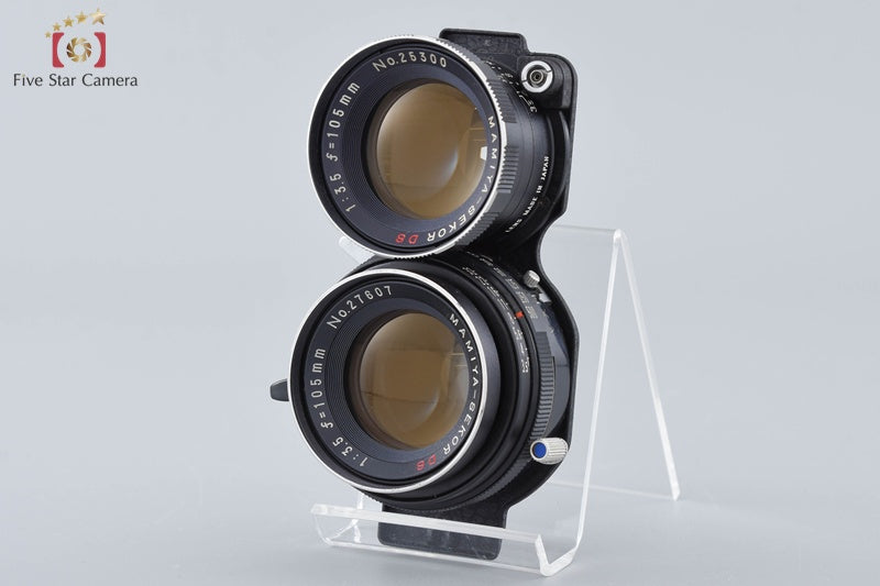 Mamiya C330 PRO TLR Film Camera + SEKOR DS 105mm f/3.5 Blue Dot