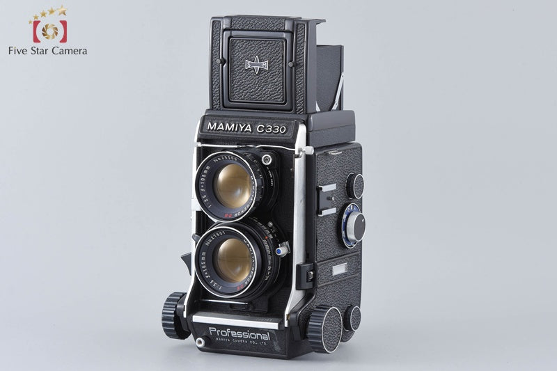 Mamiya C330 PRO TLR Film Camera + SEKOR DS 105mm f/3.5 Blue Dot