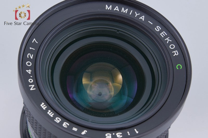Mamiya SEKOR C 35mm f/3.5 for 645