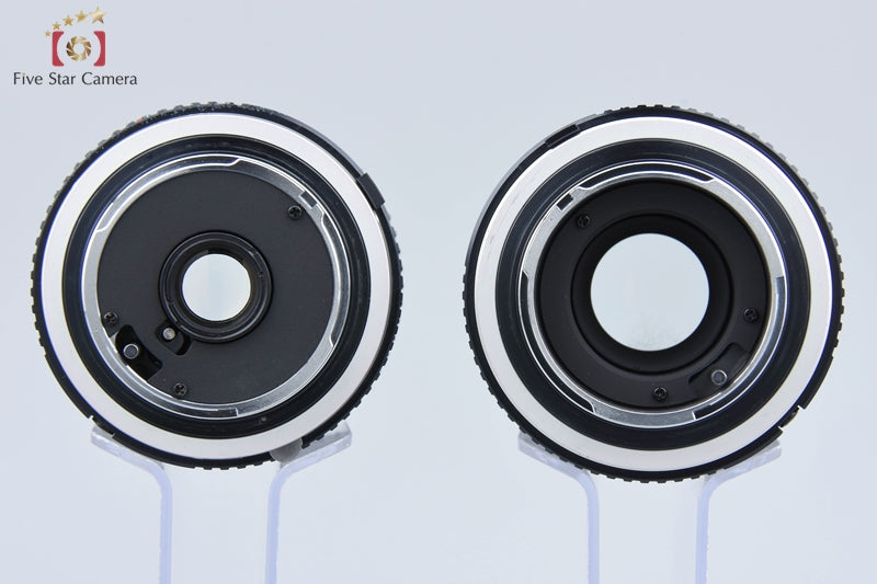 MINOLTA MC W.ROKKOR-SG 28mm f/3.5 + MC TELE ROKKOR-QD 135mm f/3.5