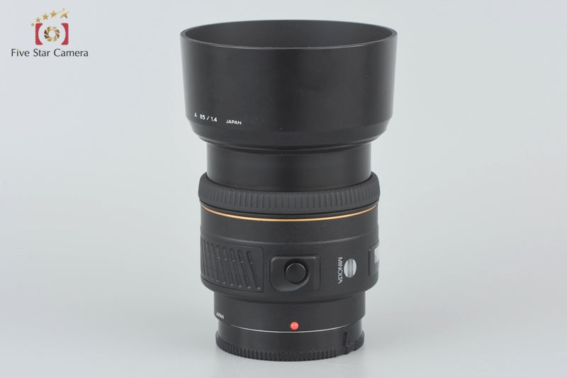 Very Good!! Minolta AF 85mm f/1.4 G Sony / Minolta A Mount Lens