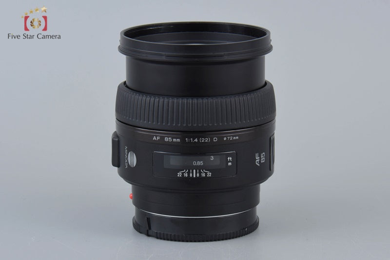 Minolta AF 85mm f/1.4 G (D) Sony / Minolta A Mount Lens