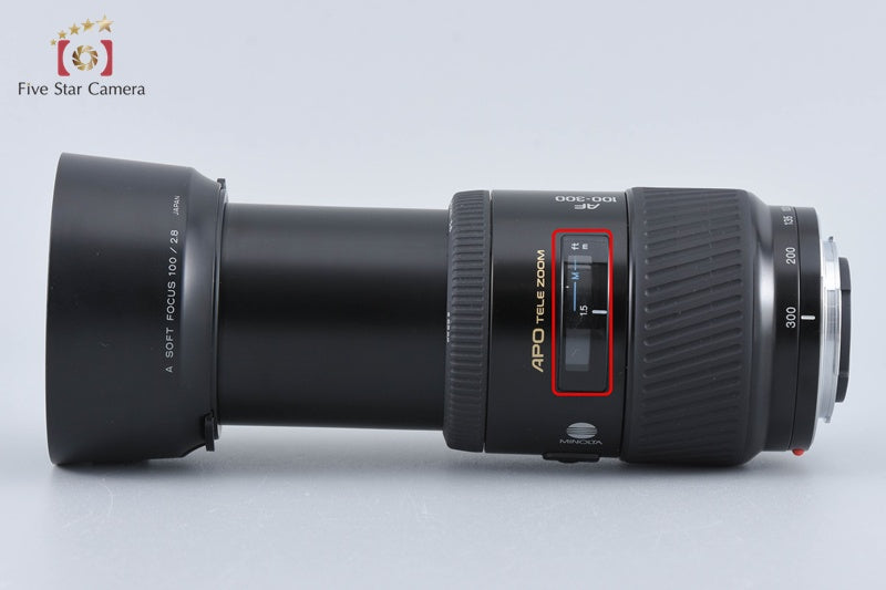 Minolta AF APO TELE ZOOM 100-300mm f/4.5-5.6 for Sony / Minolta A Mount