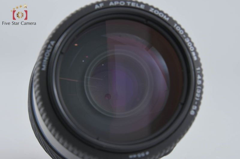 Minolta AF APO TELE ZOOM 100-300mm f/4.5-5.6 for Sony / Minolta A Mount