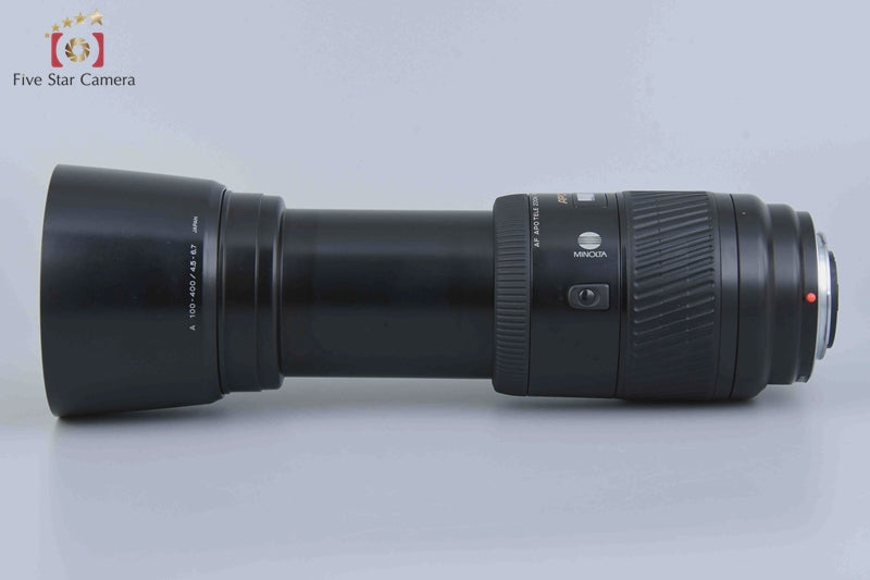 Minolta AF APO TELE ZOOM 100-400mm f/4.5-6.7 for Sony / Minolta A Mount