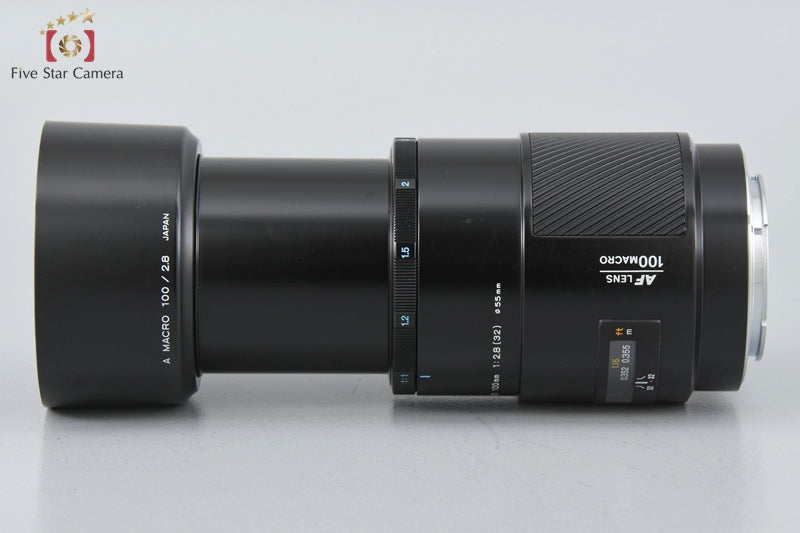 Minolta AF MACRO 100mm f/2.8 Early Model