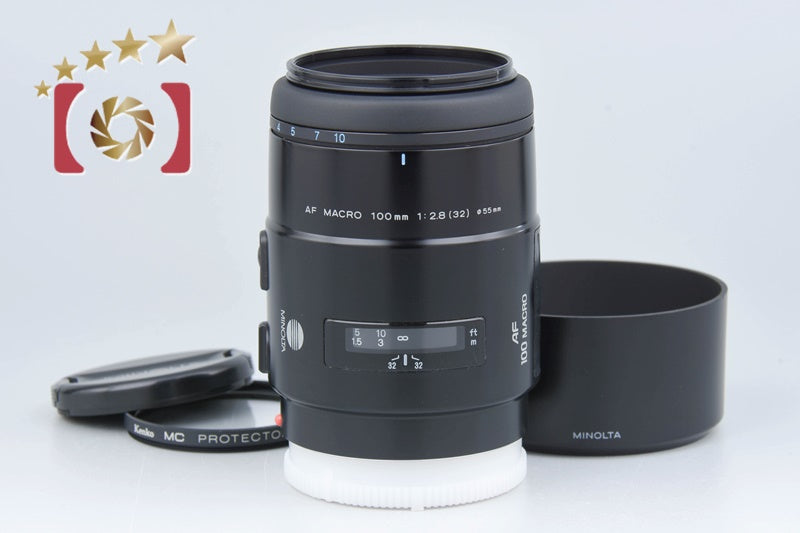Very Good!! Minolta AF MACRO 100mm f/2.8 New for Sony / Minolta A Mount Lens