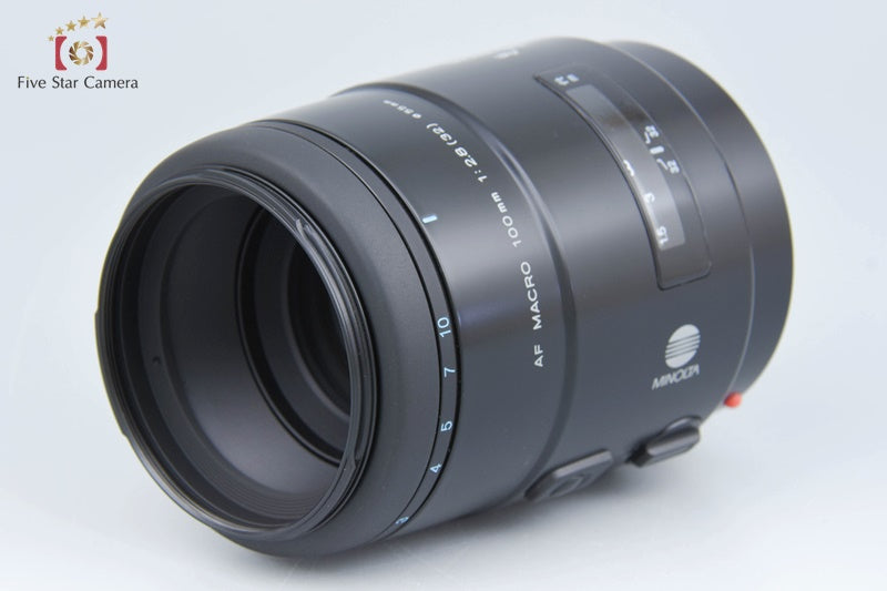 Very Good!! Minolta AF MACRO 100mm f/2.8 New for Sony / Minolta A Mount Lens