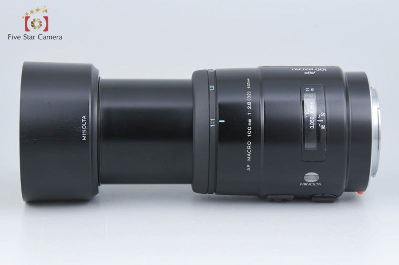 Very Good!! Minolta AF MACRO 100mm f/2.8 New for Sony / Minolta A Mount Lens