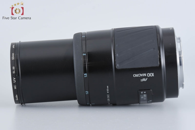 Minolta AF MACRO 100mm f/2.8 New for Sony / Minolta A Mount Lens