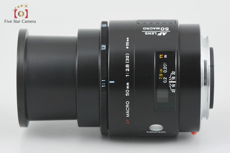 Very Good!! Minolta AF MACRO 50mm f/2.8 Early Model