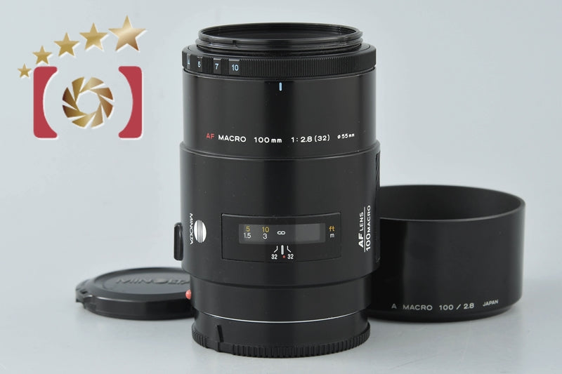 Minolta AF MACRO 100mm f/2.8 Early Model for Sony / Minolta A Mount