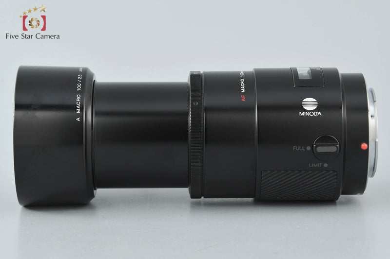 Minolta AF MACRO 100mm f/2.8 Early Model for Sony / Minolta A Mount