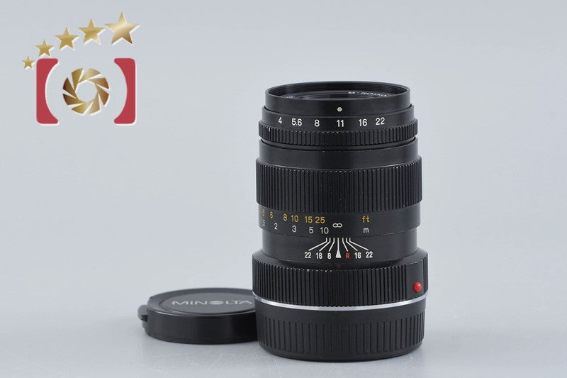 Minolta M-ROKKOR 90mm f/4 Leica M Mount