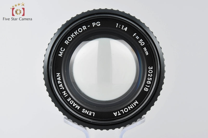 Excellent!! Minolta MC ROKKOR-PG 50mm f/1.4