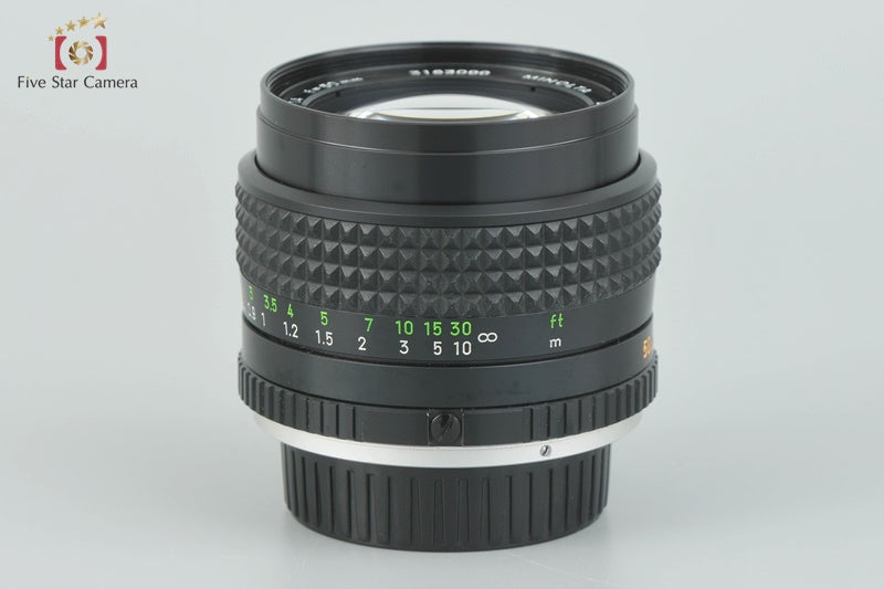 Minolta MC ROKKOR-PG 50mm f/1.4