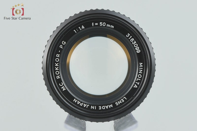 Minolta MC ROKKOR-PG 50mm f/1.4