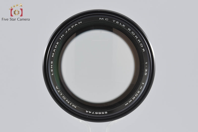 MINOLTA MC TELE ROKKOR 200mm f/3.5