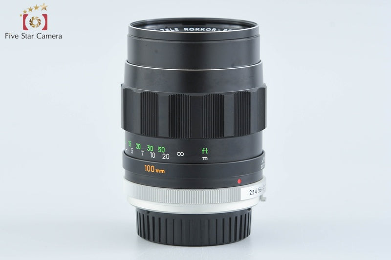 MINOLTA MC TELE ROKKOR-PF 100mm f/2.5 MD Mount